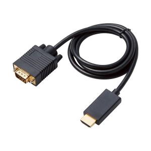 エレコム HDMI用VGA変換ケーブル ブラック...の商品画像
