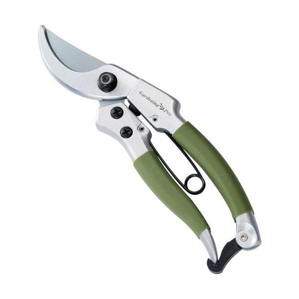 (まとめ) 角利産業 アルミ剪定鋏 AS-0204351 1丁 〔×3セット〕