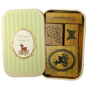 プチミュゼスタンプ ネコ & 干支 スタンプ インク セット売り プチミュゼスタンプ ネコ & 干支 スタンプ インク セット売り