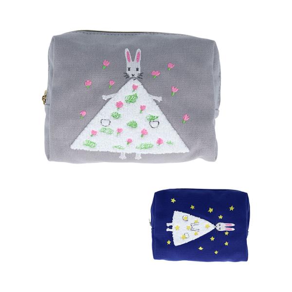 わたしのワンピース　サガラ刺繍ペンケース　2柄　[M便 1/1]