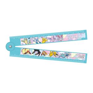 ポケモン　おりたたみ定規　30cm　パステルフレーク柄　4901772280347　新入学文具　[M便