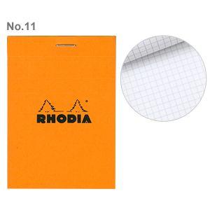 ロディア RHODIA  ブロックロディア No.11  オレンジ