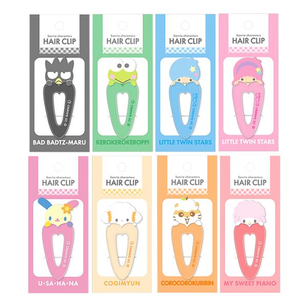 サンリオキャラクターズ　ヘアクリップ　8柄　 [M便 1/8]