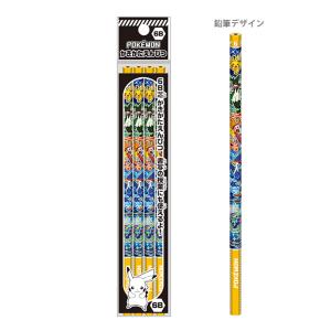 ショウワノート ポケモン かきかた鉛筆 2B 六角軸 4本組 4901772419150