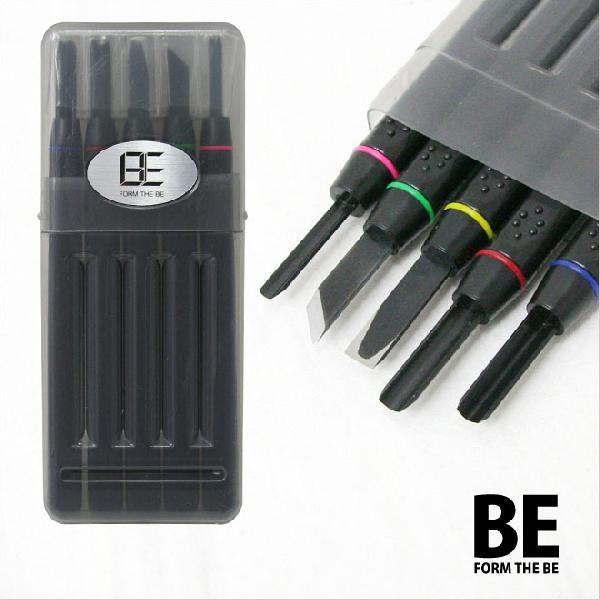 彫刻刀　BE5-S　5本セット　サンスター文具　右利き用　4901770341378　 [M便 1/...