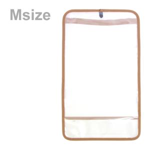 ランドセル用透明カブセカバー Mサイズ キャメル rt-1501-camel