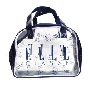ELLE ボストンバッグ シロ BEL-1901