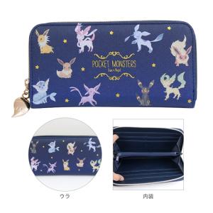 ポケモン　長財布　紺色　WPKD-3480
