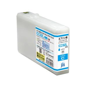 ジットリサイクルインク　エプソン　IC92L対応　シアン　Lサイズ　JIT-E92CL｜net-shibuya