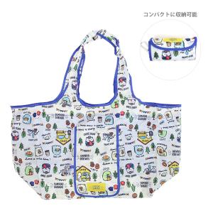 マイメロディ マイメロディ ポケット付きエコバッグ ミント柄 CPEB1-MM