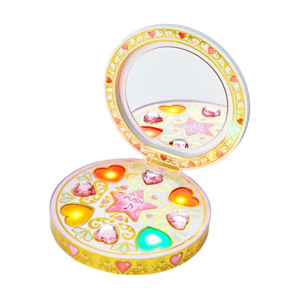 バースデーカード　ライト＆メロディーカード　立体　魔法のコンパクト柄　982393　[M便 1/4]