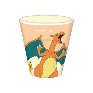 ポケモン　メラミンカップ　ピカチュウ＆リザードン柄　270ml　202919