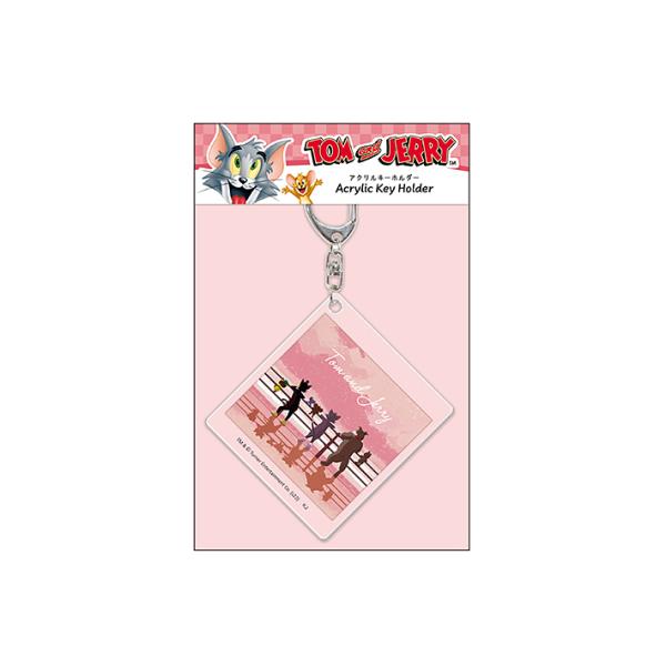 トムとジェリー　アクリルキーホルダー　夕焼け柄　301613　[M便 1/8]