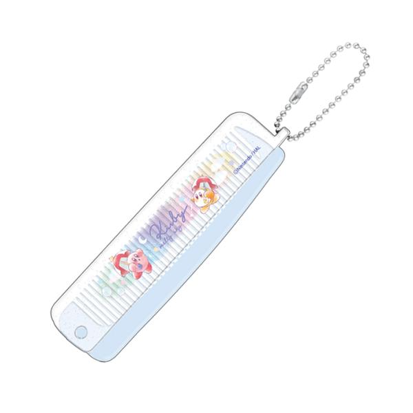 星のカービィ　折りたたみブラシ&amp;コーム　MELTY SKY柄　303060　[M便 1/6]