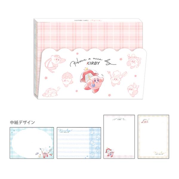 星のカービィ　ダイカットカバー付きメモ　A6　COPY ABILITY柄　303551　[M便 1/...