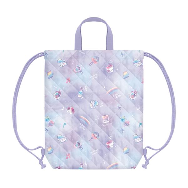 巾着　L　ナップサック　体操服バッグ　GOOD DAY MUSIC柄　103753　新入学文具　[M...