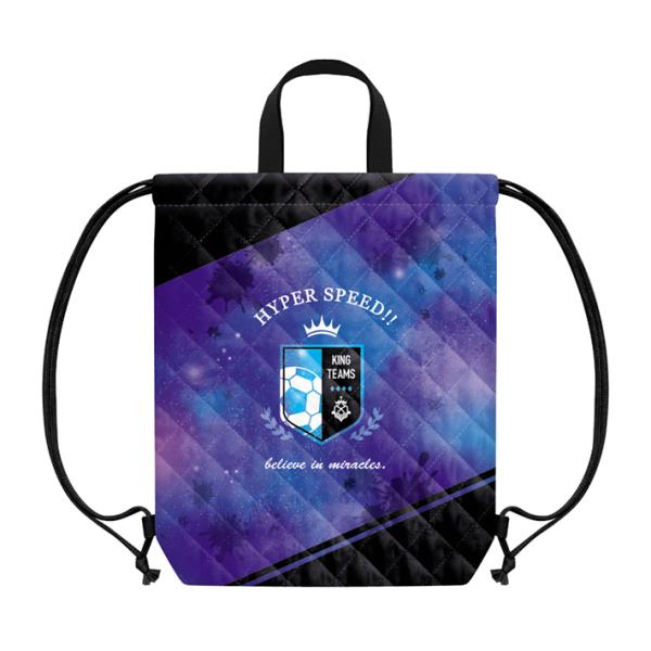 巾着　L　ナップサック　体操服バッグ　KING TEAMS柄　103756　新入学文具　[M便 1/...