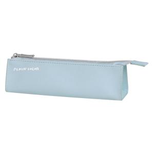 CRUX（クラックス） PLAIN COLOR ミニ三角ペンケース ディムブルー