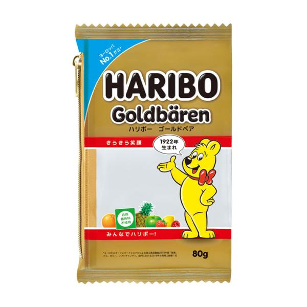 HARIBO　ペンケース　ゴールドベアパッケージ柄　114980　[M便 1/4]