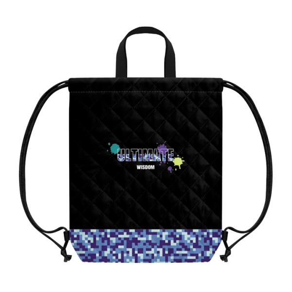 巾着　L　ナップサック　体操服バッグ　アルティメットウィズダム柄　117628　新入学文具　[M便 ...