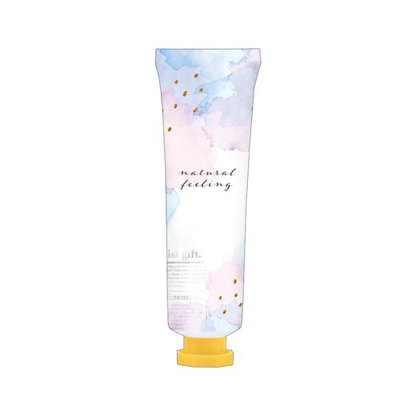 ハンド&amp;ネイルクリーム　ピーチの香り　ナチュラルフィーリング柄　118709　[M便 1/4]