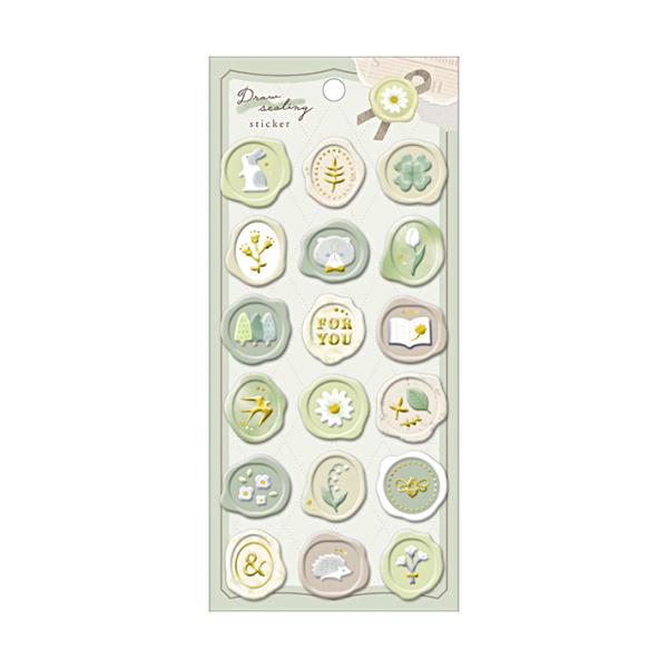 ドローシーリングステッカー　グリーン　119911　[M便 1/28]