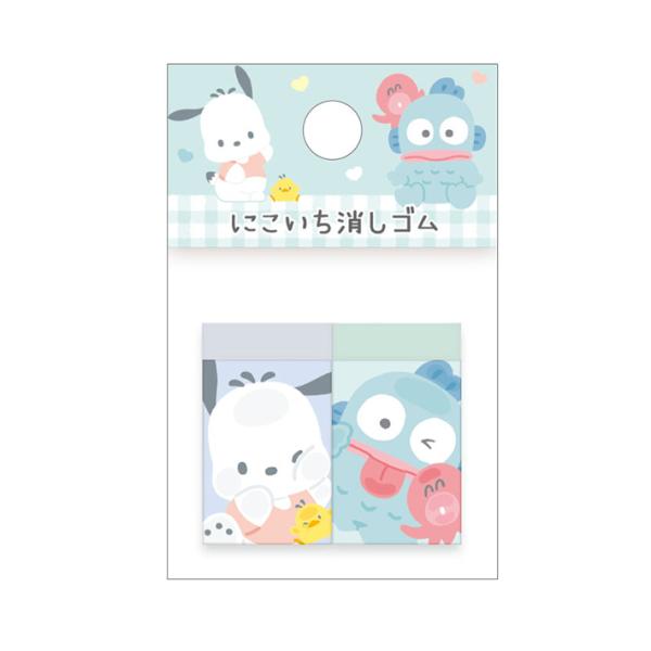 サンリオキャラクターズ　にこいち消しゴム　むぎゅっとミント柄　122248　[M便 1/16]