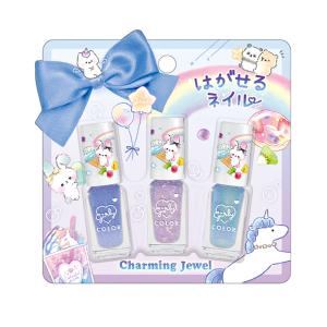 CRUX シナモロール はがせるネイル ツインカラー オーロラブルー