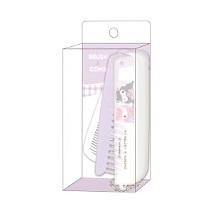 ヘアブラシ 折りたたみブラシ＆コーム SPARKLE UTOPIA カミオジャパン