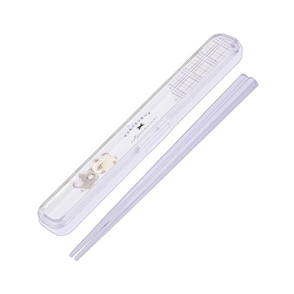 たろちゃんず　はし＆はしケース　18cm　にゃんたろず柄　127607　[M便 1/3]