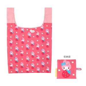 マイメロディ マイメロディ ポケット付きエコバッグ ミント柄 CPEB1-MM