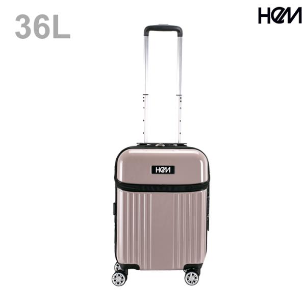 HeM　リム　スーツケース　機内持込　36L　モカ　39-50600