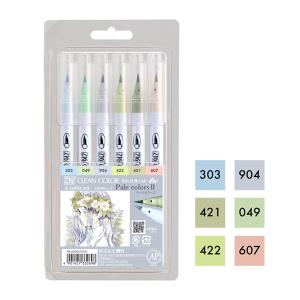 呉竹 ZIG クリーンカラーリアルブラッシュ 90V RB-6000AT 90V クレタケ