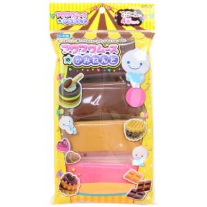 クツワ　フワフワムースのかみねんど　チョコレートクッキーカラー4色セット　pt991 [M便 1/1]｜net-shibuya