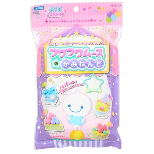 フワフワムースのかみねんど＜紙粘土＞　白　pt-992 [M便 1/1]