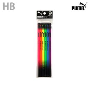 プーマ　かきかた鉛筆　HB　六角軸　6本組　PM143B　新入学文具[M便 1/6]｜net-shibuya