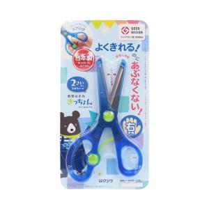 教育はさみ　きっちょん　右手用　ブルー　ss112bl　[M便