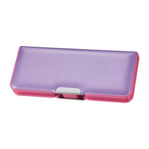 クツワ 筆箱 両面 コンパクト ピッタントン パープル CH203PU 新入学文具