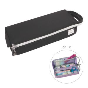 クツワ エルガバ ペンケース ブラック AK057BK 新入学文具