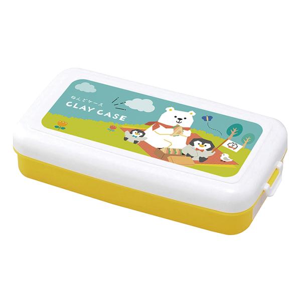 クツワ　ねんどケース　PT199　新入学文具 [M便 1/2]