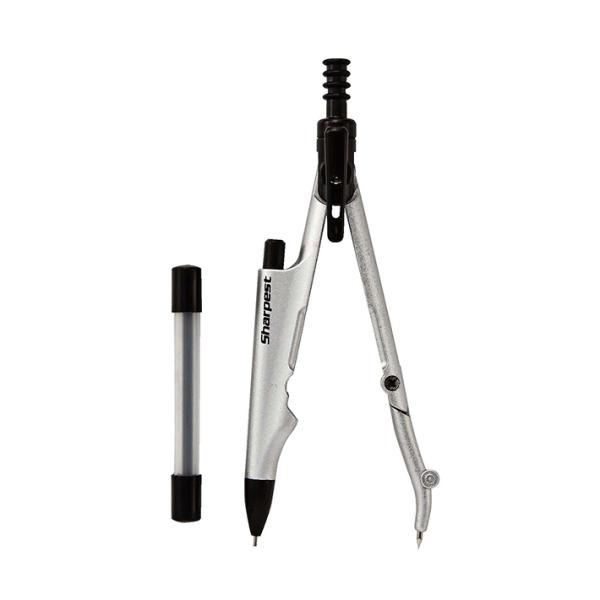 クツワ　シャーペストコンパス　0.5mm　シルバー　CP231SV　新入学文具　[M便 1/4]