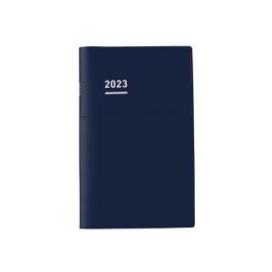 コクヨ ジブン手帳Biz 2023 A5スリム マットカバー ネイビー 二-JB1DB-23