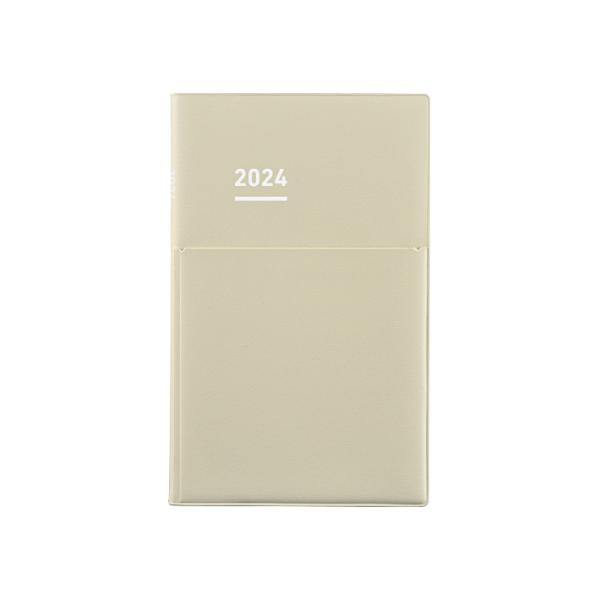 コクヨ　2024年　ジブン手帳Biz 2024 Spring　4月版　A5　マットベージュ　ニ-JB...