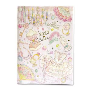 たけいみき　2023年　スケジュール帳　B6　2022年10月始まり　アントワネット　[M便