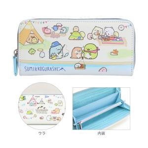 すみっコぐらし ラウンドウォレット クリーム SG-WAT7-CM