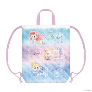 ディズニー・プリンセス　巾着　L　ナップサック　54021　新入学文具　[M便