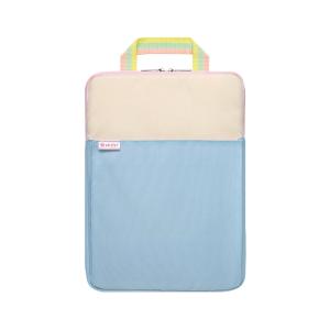 ソニック クッション付スクールPCケース Mサイズ シフトプラス キャンディ アイボリー LS-5593-I