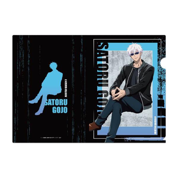 呪術廻戦　クリアファイル　A4　2　五条悟柄　[M便 1/8]