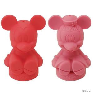 ディズニー　ミッキーマウス　ミニーマウス　調味料ケース　シリコン製　SLSC1　[M便 1/1]｜net-shibuya