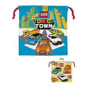 トミカ　マチ付き巾着　KB64C　[M便 1/2]